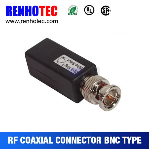 BNC Male to Computer Power Adapter Hose Connectors RF